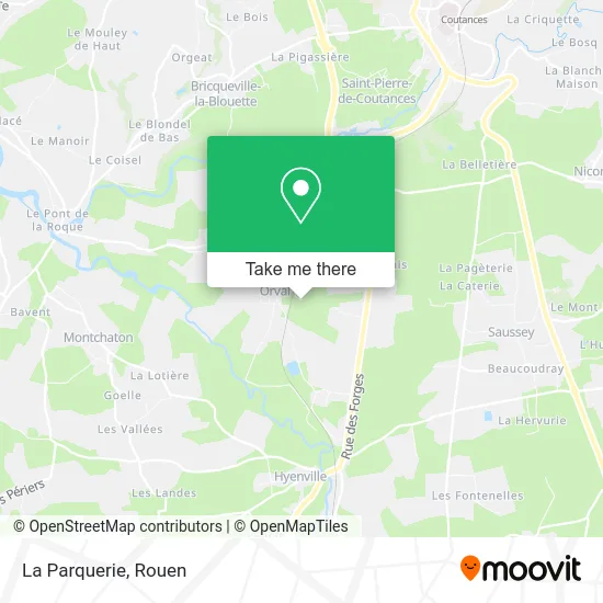 La Parquerie map