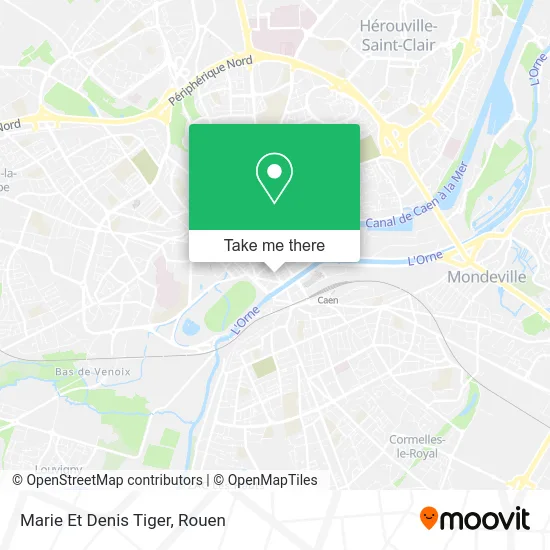 Marie Et Denis Tiger map