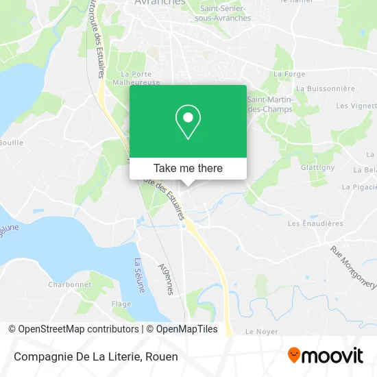 Compagnie De La Literie map