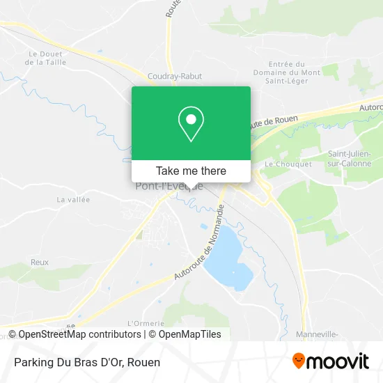 Parking Du Bras D'Or map