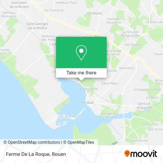 Ferme De La Roque map