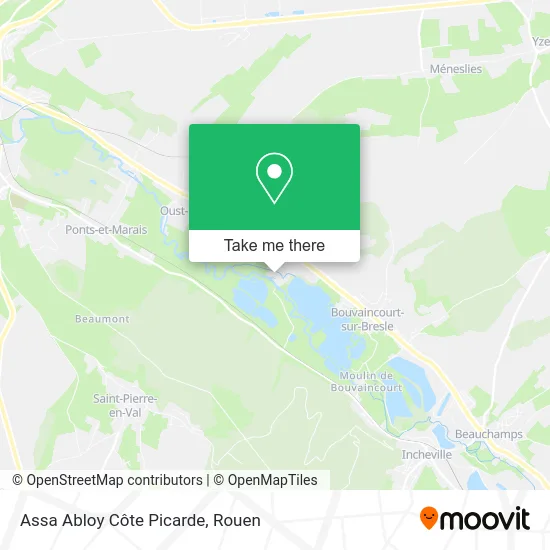 Assa Abloy Côte Picarde map