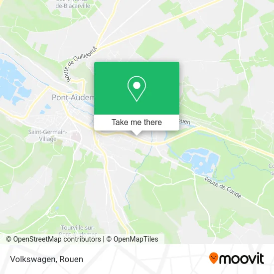 Volkswagen map