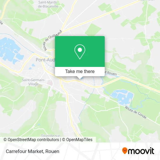 Carrefour Market map