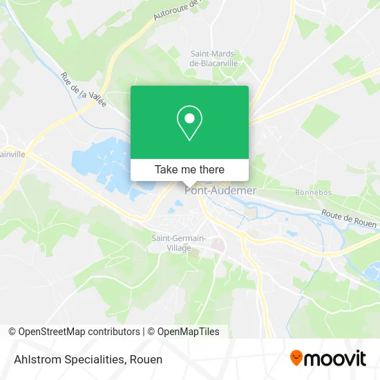 Ahlstrom Specialities map