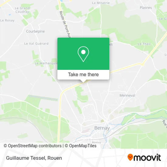 Guillaume Tessel map