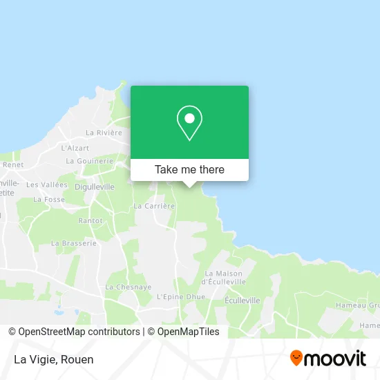 La Vigie map