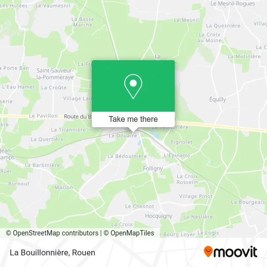 La Bouillonnière map