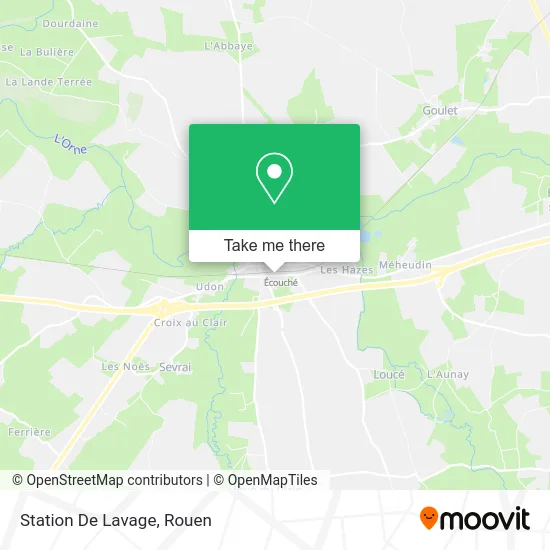 Station De Lavage map