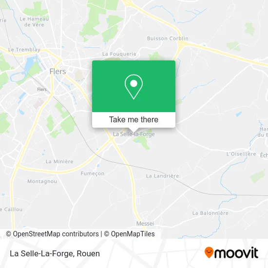 La Selle-La-Forge map