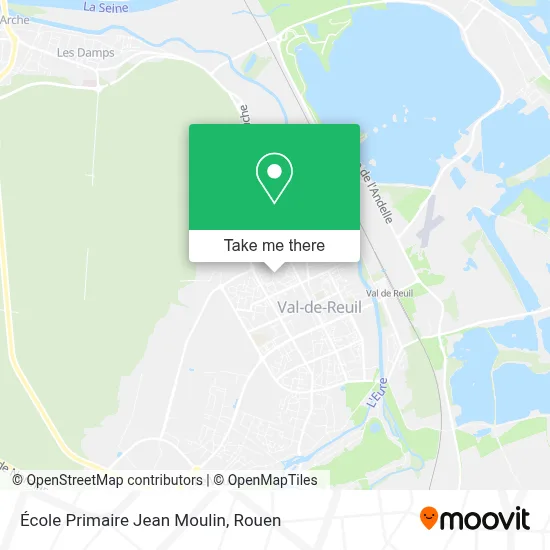 École Primaire Jean Moulin map