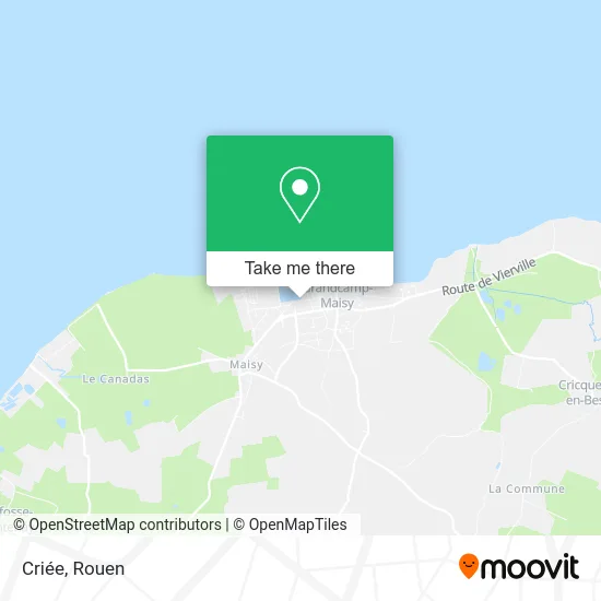 Criée map