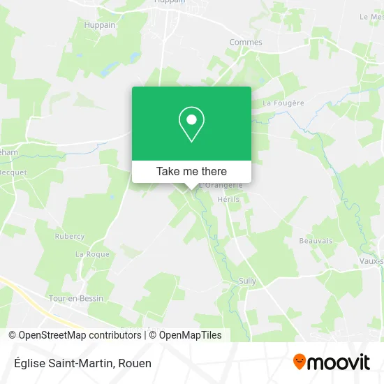 Église Saint-Martin map