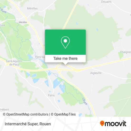 Intermarché Super map