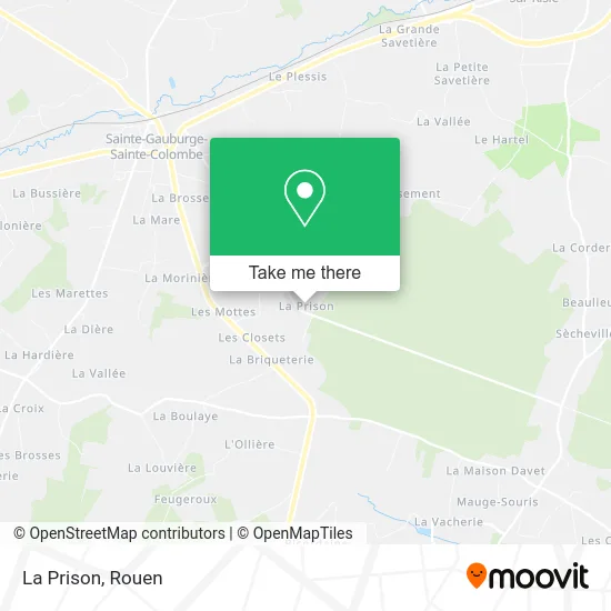 La Prison map