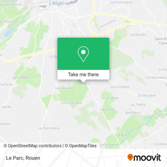 Le Parc map