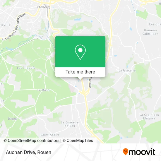 Auchan Drive map