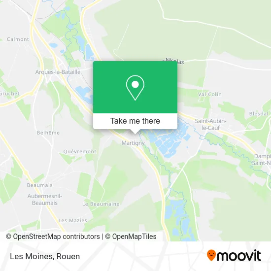 Les Moines map