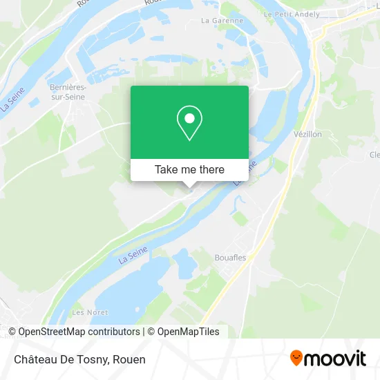 Château De Tosny map