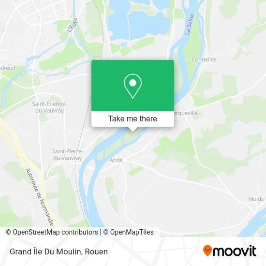 Grand Île Du Moulin map