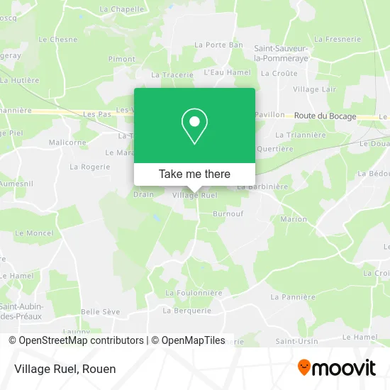 Village Ruel map