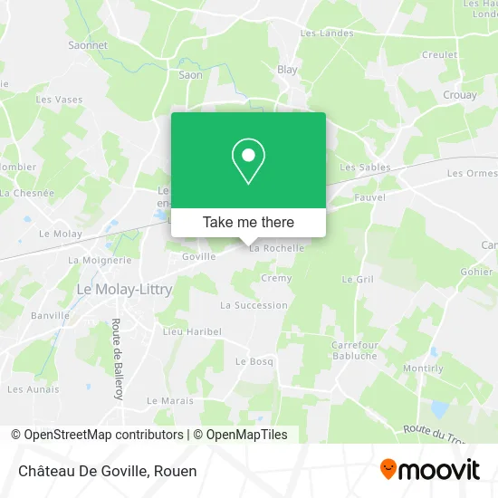 Château De Goville map