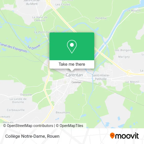 Collège Notre-Dame map