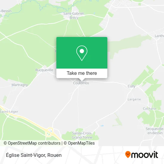 Église Saint-Vigor map