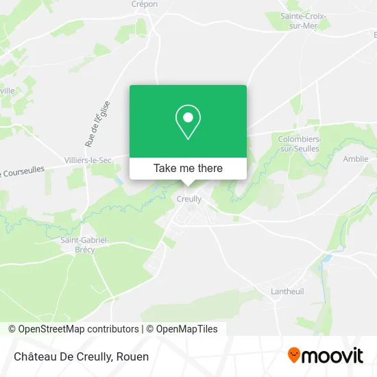 Château De Creully map