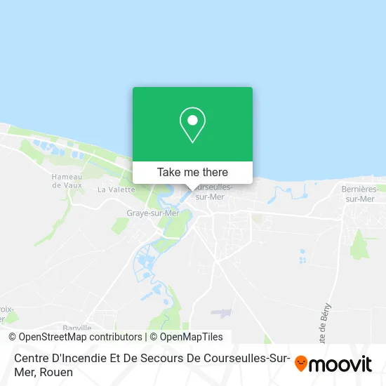 Centre D'Incendie Et De Secours De Courseulles-Sur-Mer map