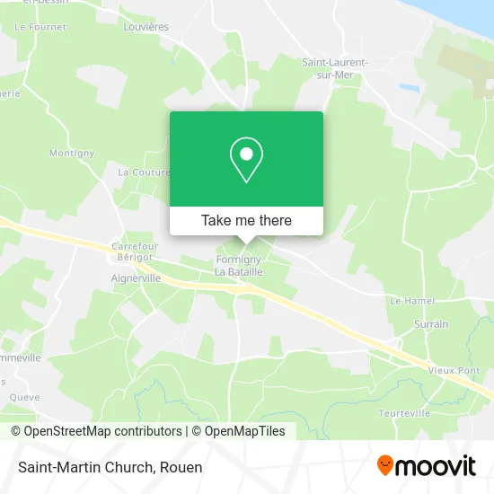 Église Saint-Martin map