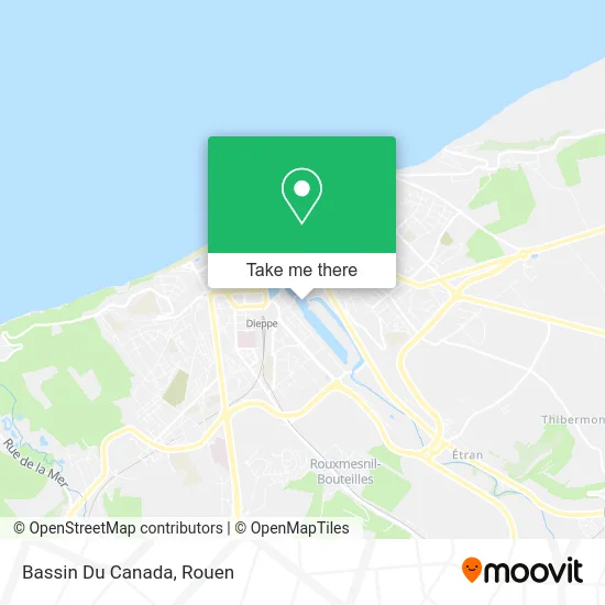 Bassin Du Canada map