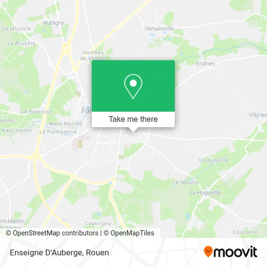 Enseigne D'Auberge map