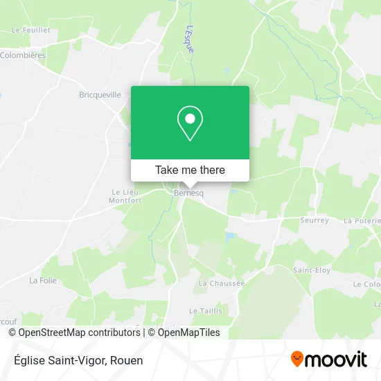 Église Saint-Vigor map