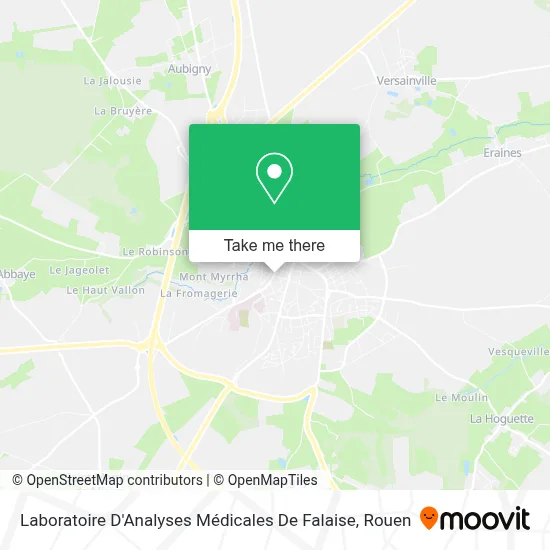 Laboratoire D'Analyses Médicales De Falaise map