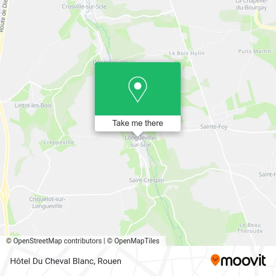 Hôtel Du Cheval Blanc map