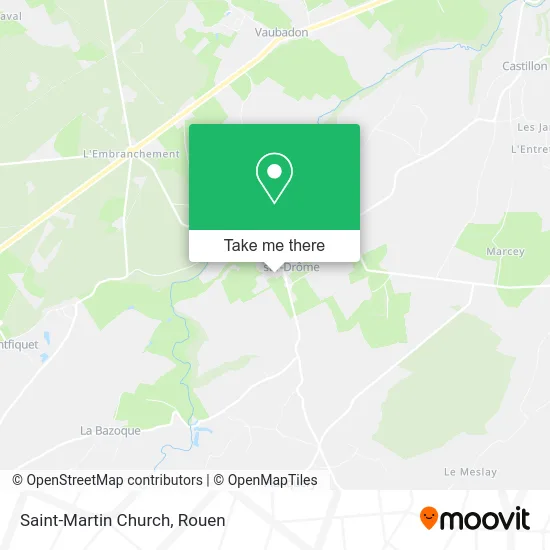 Église Saint-Martin map