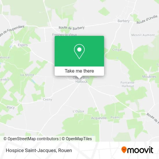 Hospice Saint-Jacques map