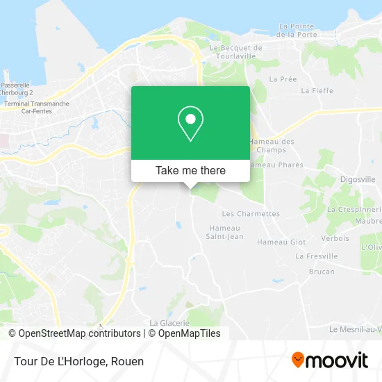 Tour De L'Horloge map