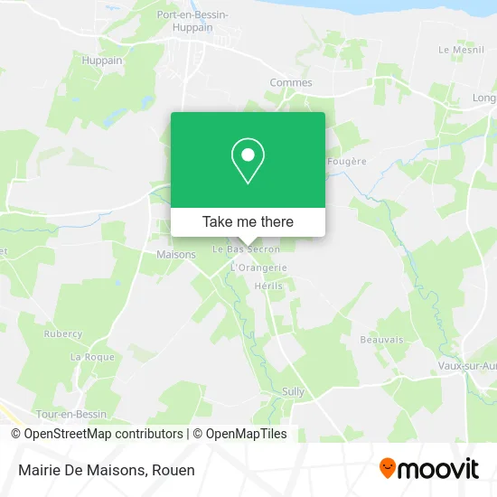 Mairie De Maisons map