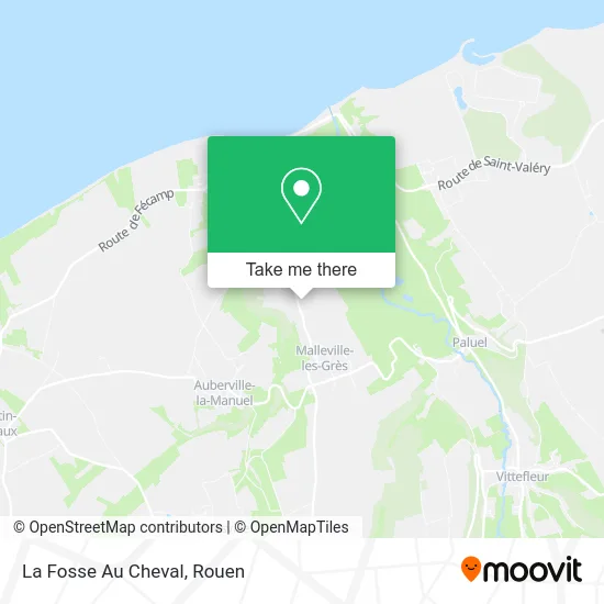 La Fosse Au Cheval map