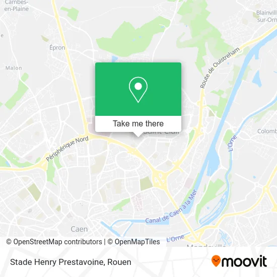 Stade Henry Prestavoine map