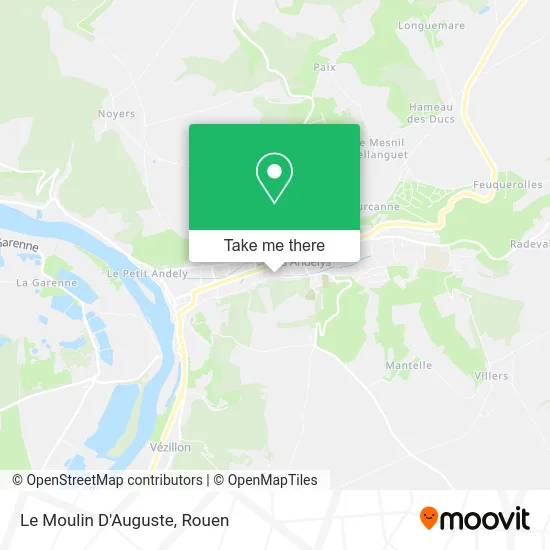 Le Moulin D'Auguste map