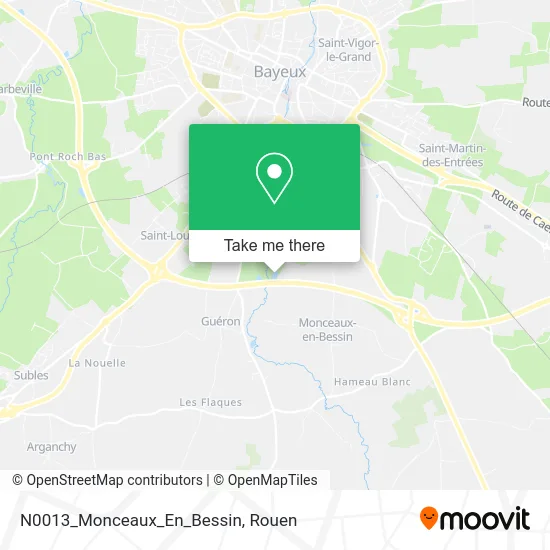 N0013_Monceaux_En_Bessin map