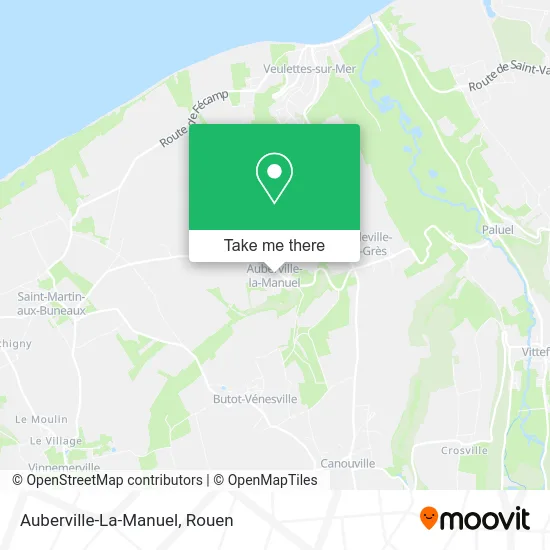 Auberville-La-Manuel map