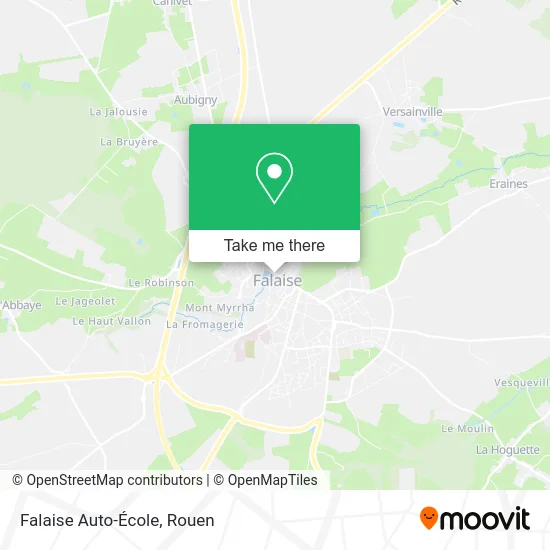 Falaise Auto-École map