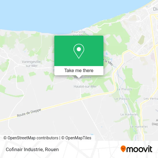 Cofinair Industrie map