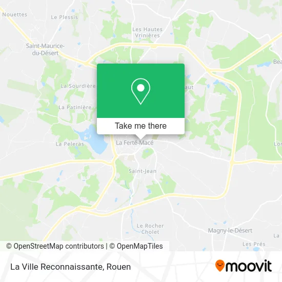 La Ville Reconnaissante map