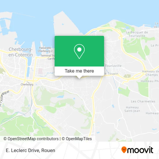 E. Leclerc Drive map