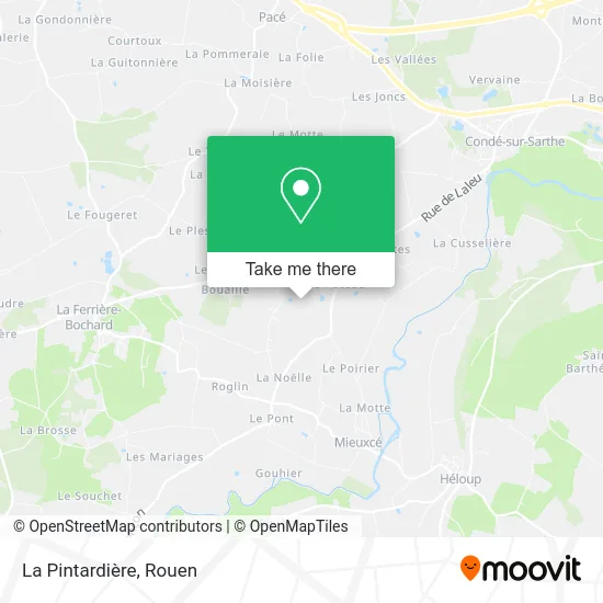 La Pintardière map